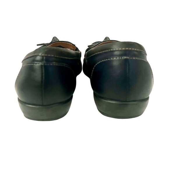Natural Soul Naturalizer GRACEE Bow Blue Flat Loafers All Through Comfort 9.5 M - Picture 6 of 10
